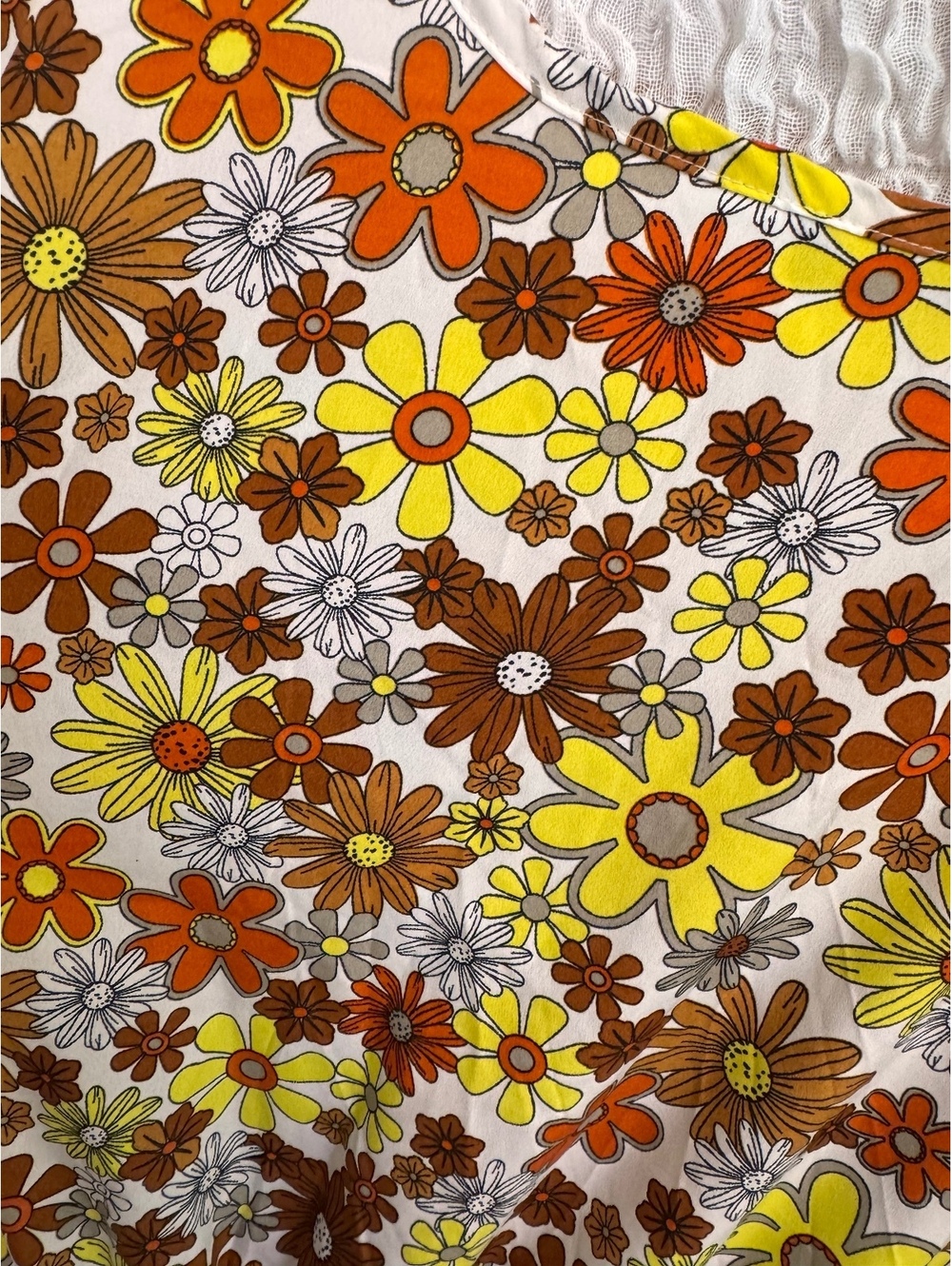 1054 New Glory 2X (23" PTP runs small) Floral Print Dress A0001054 - Picture 5 of 6